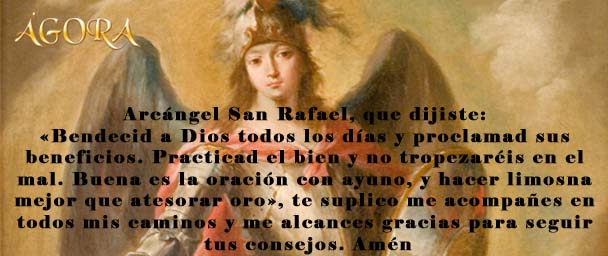 oración a san rafael arcangel