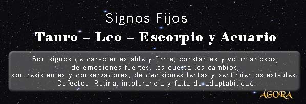 signos fijos