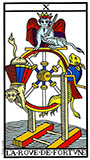 Tarot la rueda de la fortuna